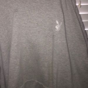 Oversized playboy hoodie